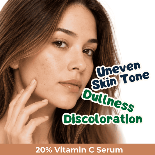 20% Pure Vitamin C Serum + Ferulic Acid +HA + Beta Glucan | Fresh Not Oxidized