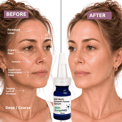 EGF Serum + bFGF + 4% Syn-Ake Cellular Repair |  Deep Wrinkle Lift Serum