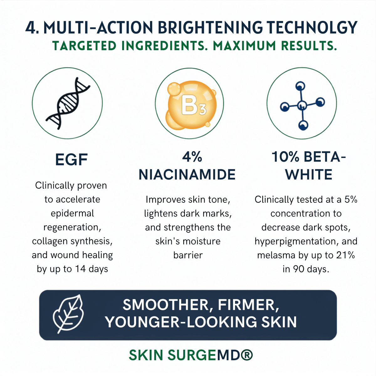 PDRN + Volufiline Cream for even skin tone, brightening dark marks, hyperpigmentation, EGF, niacinamide, and beta white