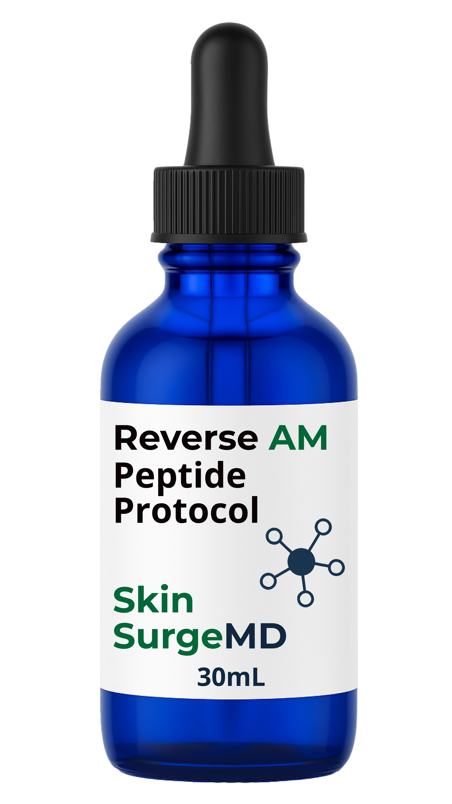 Reverse AM Peptide Serum +Matrixyl 3000, EGF, Argireline, HA, Collagen + Free Shipping + Derma Roller