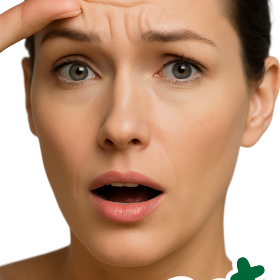 6% Syn-Ake Serum video applying serum o forehead wrinkles.